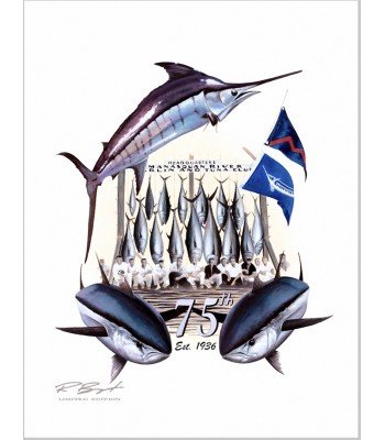 Manasquan Marlin Tuna Club - 75th Anniversary Art
